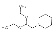 1-哌啶乙醛二乙基缩醛结构式
