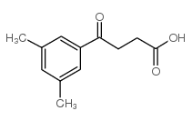4-(3,4-二甲基-苯基)-4-氧代-丁酸结构式