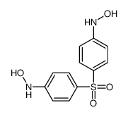 N-[4-[4-(hydroxyamino)phenyl]sulfonylphenyl]hydroxylamine结构式