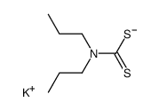 N,N-di-n-propyl dithiocarbamic acid potassium salt结构式
