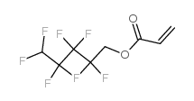 1H,1H,5H-八氟戊基丙烯酸酯结构式