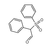 α-Phenylsulfonyl-phenylacetaldehyd结构式
