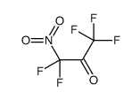 1,1,1,3,3-pentafluoro-3-nitropropan-2-one Structure