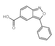 3-phenyl-2,1-benzoxazole-5-carboxylic acid Structure