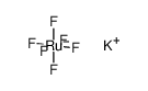 potassium hexafluororuthenate(V)结构式