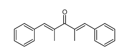 1,5-diphenyl-2,4-dimethyl-1,4-pentadien-3-one Structure