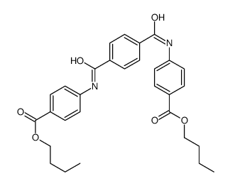 butyl 4-[[4-[(4-butoxycarbonylphenyl)carbamoyl]benzoyl]amino]benzoate结构式