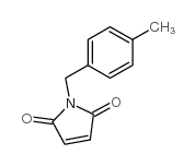 1-((4-甲基苯基)甲基)-1H-吡咯-2,5-二酮结构式
