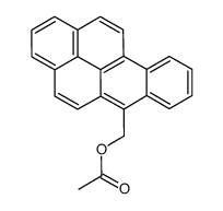 benzo[b]pyren-6-ylmethyl acetate结构式