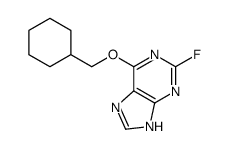 6-(cyclohexylmethoxy)-2-fluoro-7H-purine Structure