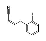 (Z)-4-(2-iodophenyl)-2-butenenitrile结构式