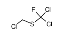 chloromethyl-(dichloro-fluoro-methyl)-sulfide结构式