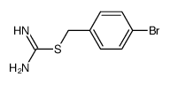 S-(4-bromo-benzyl)-isothiourea结构式
