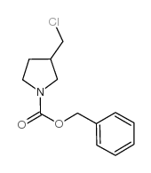 3-氯甲基-吡咯烷-1-羧酸苄酯结构式