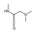 3-(dimethylamino)-2-(methylamino)prop-1-en-1-one结构式