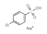 Benzenesulfonic acid,4-bromo-, sodium salt (1:1)结构式