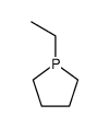 1-Ethyltetrahydro-1H-phosphole结构式