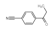 4-丙酰基苯甲腈结构式