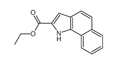 ethyl 1H-benzo[g]indole-2-carboxylate结构式