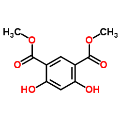 4,6-二羟基-1,3-间苯二甲酸甲酯结构式