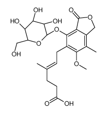 麦考酚酸酚∫-D-葡糖苷结构式