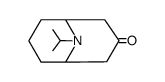 9-AZABICYCLO[3.3.1]NONAN-3-ONE, 9-(1-METHYLETHYL)- Structure