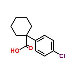 1-(4-Chlorophenyl)cyclohexanecarboxylic acid Structure