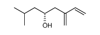 (R)-(+)-2-methyl-6-methylene-7-octen-4-ol Structure