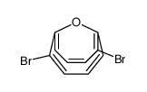 2,7-dibromo-11-oxabicyclo[4.4.1]undeca-1,3,5,7,9-pentaene Structure