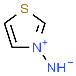 Thiazolium, 3-amino-, inner salt (9CI)结构式