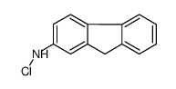 N-chloro-9H-fluoren-2-amine结构式