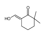 6-(hydroxymethylidene)-2,2-dimethylcyclohexan-1-one结构式