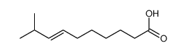 (E)-9-methyldec-7-enoic acid结构式