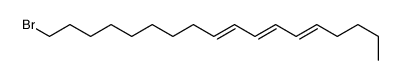 18-bromooctadeca-5,7,9-triene Structure