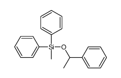 methyl-diphenyl-(1-phenylethoxy)silane Structure