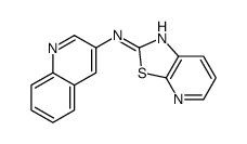 N-quinolin-3-yl-[1,3]thiazolo[5,4-b]pyridin-2-amine Structure