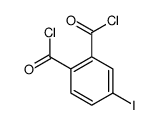 4-iodobenzene-1,2-dicarbonyl chloride Structure