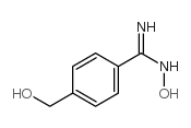 N-HYDROXY-4-(HYDROXYMETHYL)BENZIMIDAMIDE Structure