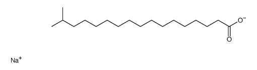 异硬脂酸钠结构式