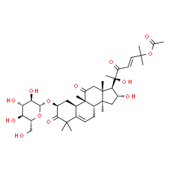 葫芦素B 2-O-Beta-D-葡萄糖苷结构式