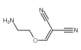 2-氨基乙氧基亚甲基丙二腈结构式