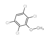 Benzene,1,2,4,5-tetrachloro-3-methoxy- Structure