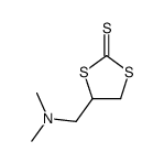 4-[(dimethylamino)methyl]-1,3-dithiolane-2-thione结构式