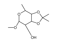 甲基6-脱氧-3,4-O-异亚丙基-α-D-吡喃半乳糖苷图片