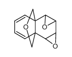 1a,1b,2a,6b-tetrahydro-2b,6a-(methanooxymethano)naphtho[1,2-b:3,4-b']bis(oxirene)结构式
