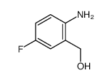 (2-氨基-5-氟苯基)甲醇结构式
