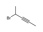 4-bromopent-2-yne Structure