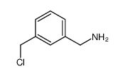 (3-(Chloromethyl)phenyl)methanamine Structure