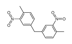 4,4'-dimethyl-3,3'-dinitrodiphenylmethane结构式
