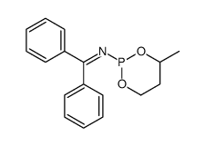 N-(4-methyl-1,3,2-dioxaphosphinan-2-yl)-1,1-diphenylmethanimine结构式